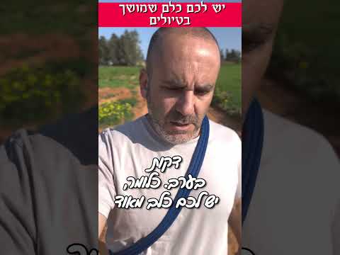 יש לך כלב שמושך אותך בטיול?